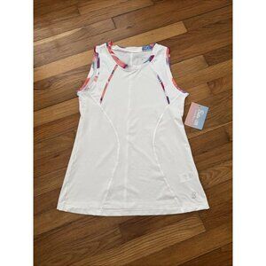 Sofibella Women's Bella Lite Upf 50 Stretch Active Tank Top Size M